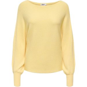 ONLY Trui 'Adeline'  geel