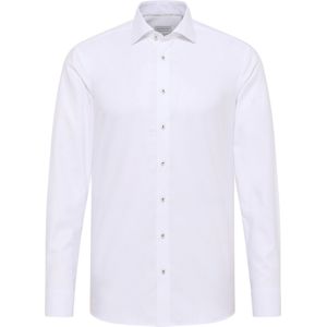 Eterna - Overhemd - Wit - Slim fit - NON IRON (strijkvrij)