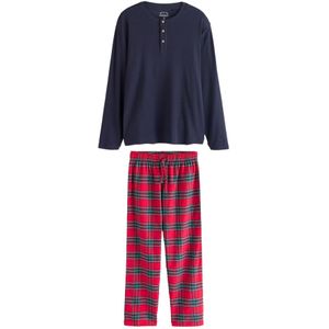 Next Pyjama lang  navy / spar / rood