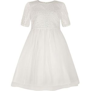 happy girls Jurk  blauw / wit