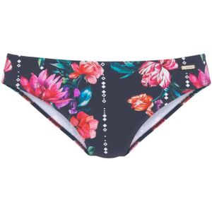 Look - Gedessineerd Bikinibroekje - Marine - Polyamide