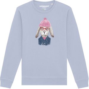 Watapparel Sweatshirt ' Hase '  lichtblauw / gemengde kleuren