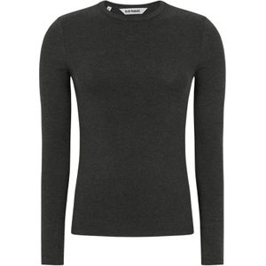 Soft Rebels Shirt 'Roman'  antraciet