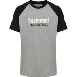 Hummel - T-shirt - Kinderlogo - Zacht Gebreide Jersey Stof - Biologisch Katoen