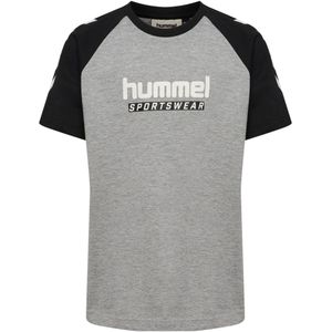 Hummel - T-shirt - Kinderlogo - Zacht Gebreide Jersey Stof - Biologisch Katoen