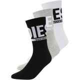 Diesel - 00sayj-2qatv - Sokken - Set van 3 Paren - Biologisch Katoen