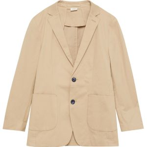 s.Oliver - Colbert - Beige - Slanke Pasvorm - Lange Mouw