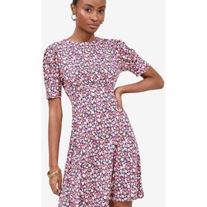 Lipsy Jurk  lichtoranje / pink / lichtroze / zwart