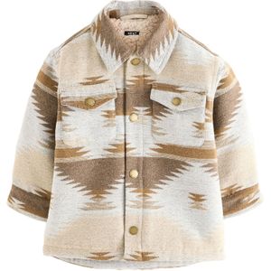 Next Tussenjas  grijs / aardetinten / wit