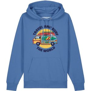 Watapparel Sweatshirt 'Travel and surf'  blauw / gemengde kleuren