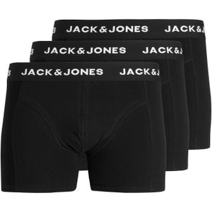 JACK & JONES Boxershorts  zwart / wit