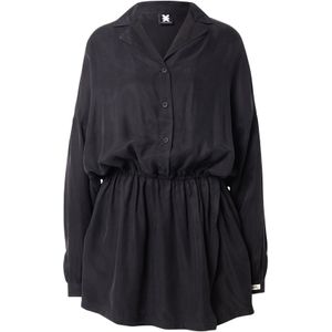 Karo Kauer Blousejurk  donkergrijs / wit