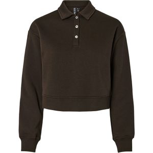 Pcchilli - Sweat Polo - Katoen - Lange Mouwen