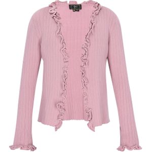 faina Gebreid vest  lichtroze