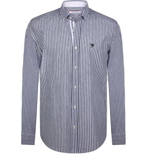 Felix Hardy Overhemd  navy / donkerblauw / wit
