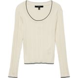 Vmnina - Gebreide Pullover - U-Hals - Lange Mouwen - Regular Fit