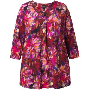 Ulla Popken Shirt  bessen / gemengde kleuren