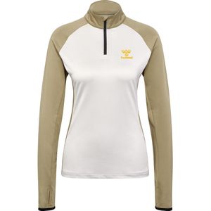 Hummel Sportief sweatshirt  geel / kaki / zwart / wit