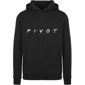 F4NT4STIC Sweatshirt 'Friends Pivot'  geel / oranje / zwart / wit