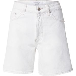 TOPSHOP - Jeans - Wit - Regular Fit - Korte Lengte