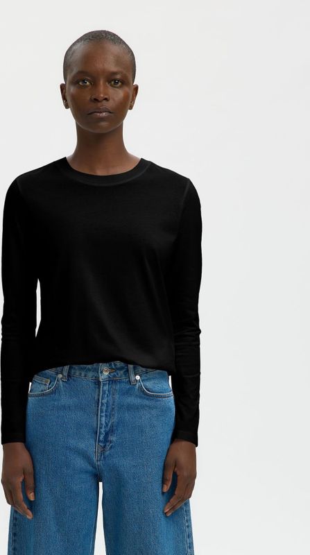 SELECTED Shirt  zwart