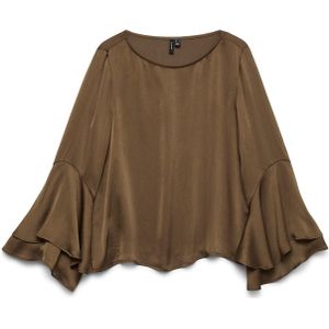 Vmliva - Top - Blouse - O-hals - Lange Mouwen - Regular Fit