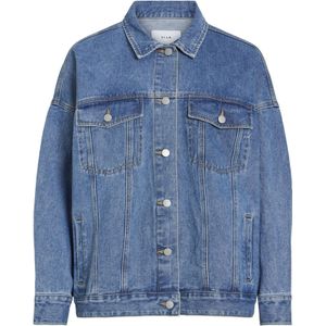 VILA Tussenjas  blauw denim