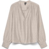 VERO MODA Blouse 'VMSALLY'  stone grey
