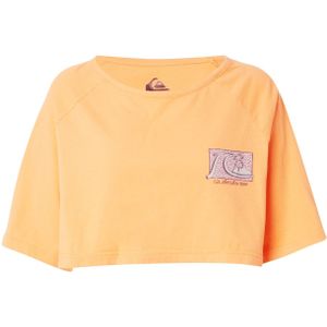 QUIKSILVER Shirt  smoky blue / cyaan blauw / oranje