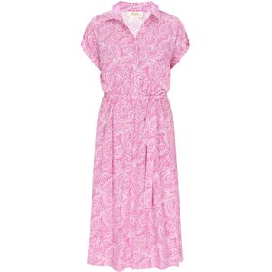 Gaya Blousejurk 'Retro'  pink / wit