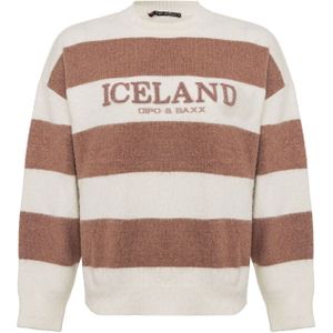 CIPO & BAXX Trui  ecru / rosé