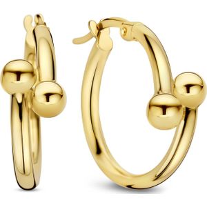 Creolen - Goud - 14-Karaat - 16,5 mm Diameter