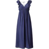 Vmjosie - Lange Jurk - V-Hals - Mouwloos - Enkel Lengte - Regular Fit - Ruches