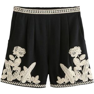 Next Broek  zwart / wit