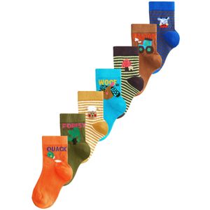 Next Sokken  beige / navy / azuur / kaki / lichtoranje