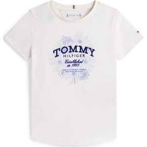 TOMMY HILFIGER Shirt  violetblauw / lavendel / offwhite