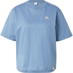 Iriedaily Shirt 'Skate Heart'  royal blue/koningsblauw / lichtgroen / abrikoos / rosa