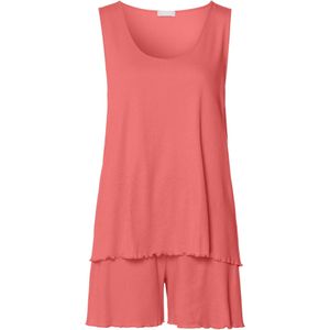 Hanro Korte pyjama ' Serena '  koraal