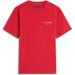 TOMMY HILFIGER Shirt 'BRAND LOVE'  rood