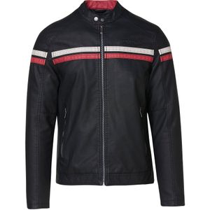 KOROSHI Tussenjas  rood / zwart / wit