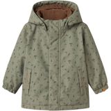 Lil'Atelier Functionele jas 'LASnow10'  pastelgroen / donkergroen