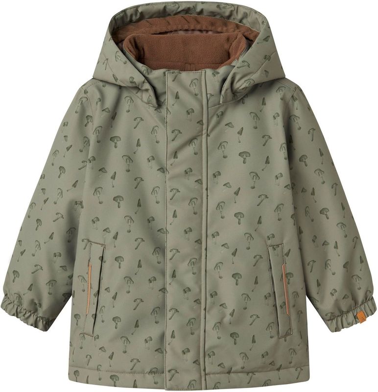 Lil'Atelier Functionele jas 'LASnow10'  pastelgroen / donkergroen