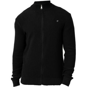 Williot Gebreid vest  navy / rood / zwart / wit