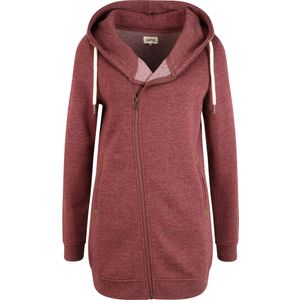 Oxmo Sweatvest 'Vicky'  rood / wit