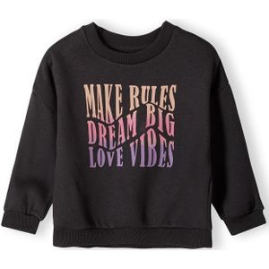 MINOTI Sweatshirt  beige / donkergrijs / lila / pink