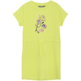 COLOR KIDS - Jurk - Limoen - Bloemenprint - Knielengte
