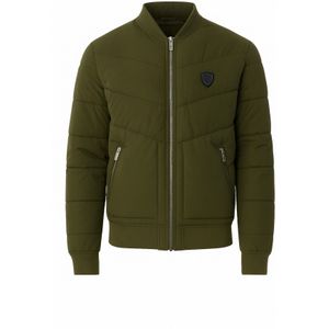 Ombre Tussenjas 'OM-JALP-0143'  olijfgroen