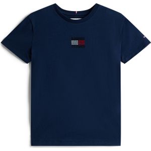 TOMMY HILFIGER Shirt  navy / robijnrood / zilver