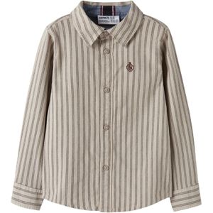 NAME IT Overhemd  chamois / greige