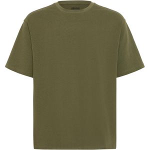 Blend - BHFISHER OVERSIZE TEE - T-shirt - Olive night - Korte Mouwen